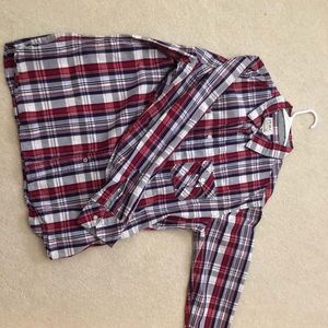 Men’s plaid shirt